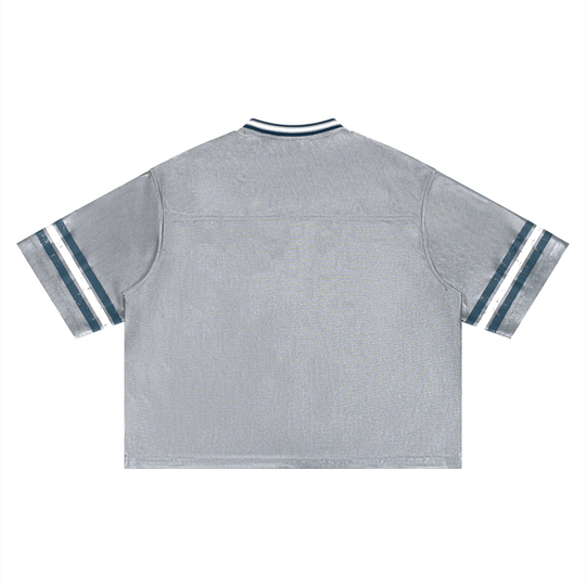 BX x BK 30th Anniversary Boxy Striped Jersey by Bronx Native — BX x BK 30th Anniversary Stadium Series product image