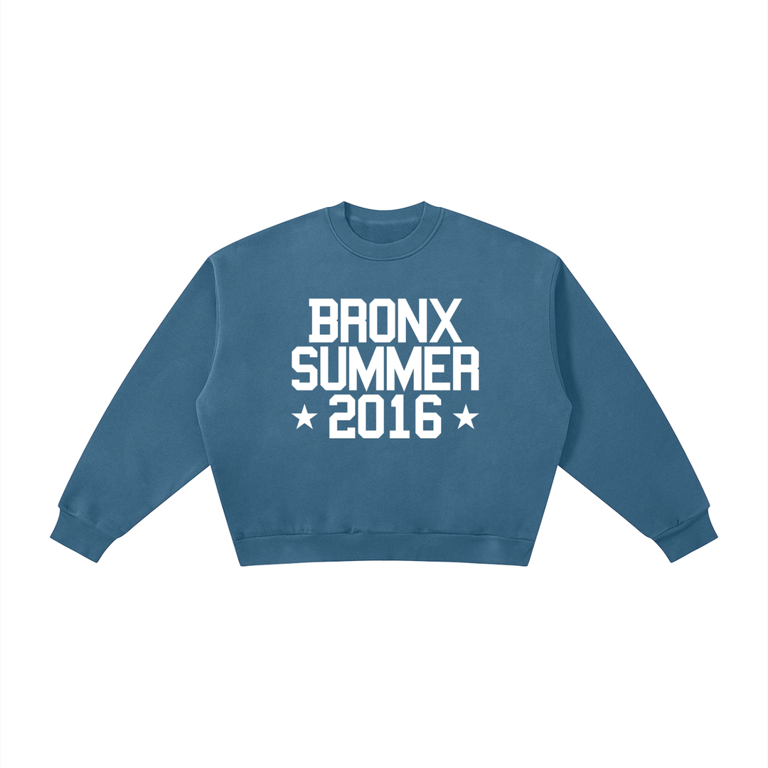 Bronx Summer Boxy Fleece Crewneck by Bronx Native — Summer Collection product image