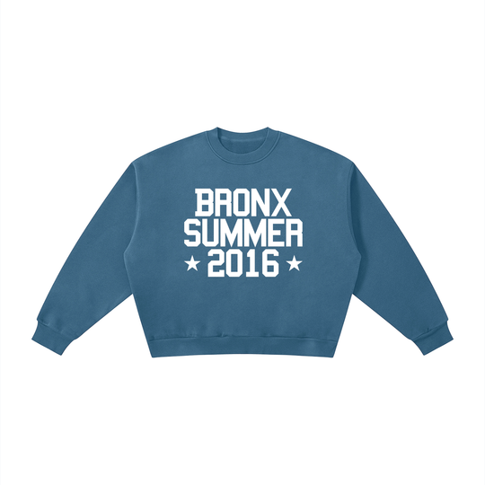 Bronx Summer Boxy Fleece Crewneck by Bronx Native — Summer Collection product image