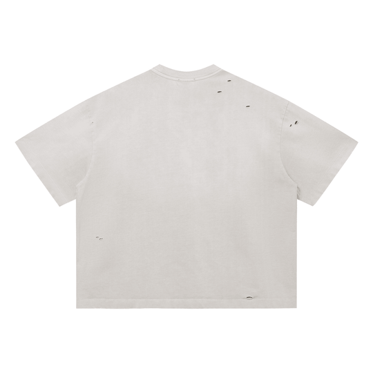 El Malo Del Bronx Vintage Washed Distressed Boxy Oversized T-Shirt by Bronx Native for New York summer