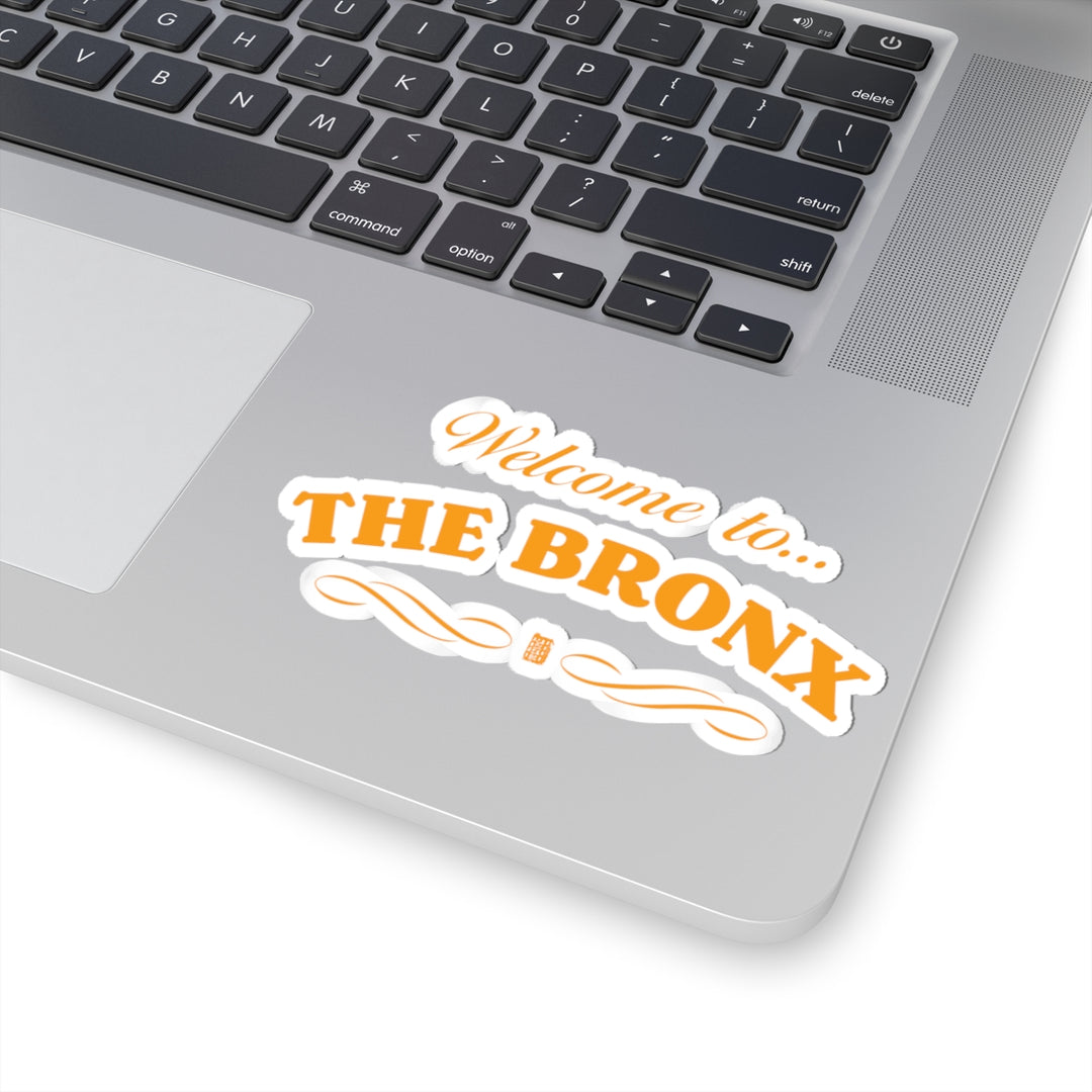Welcome to the Bronx Sticker (Tangerine)