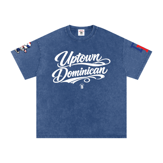 Uptown Dominican Snow Washed Oversized Tee