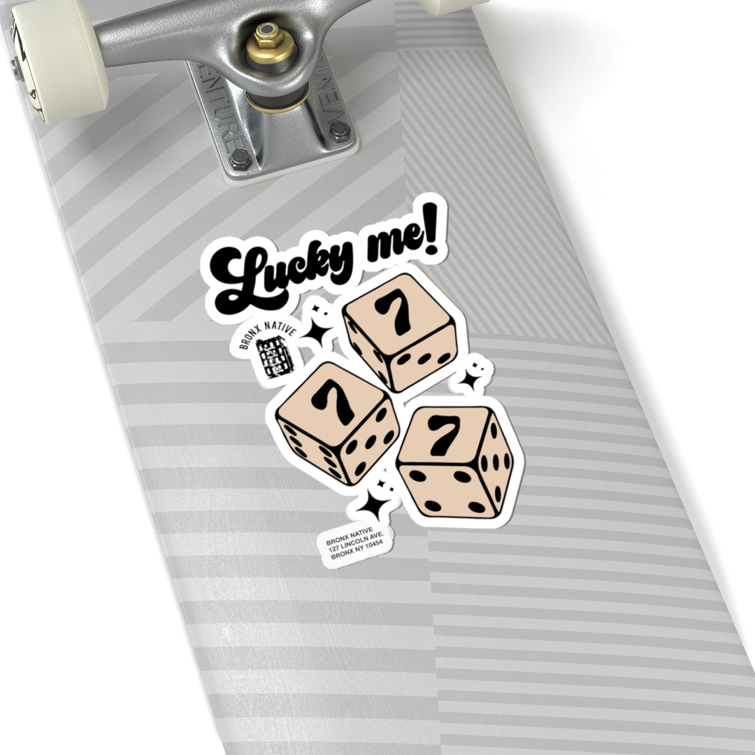 Lucky Me! Dice Sticker