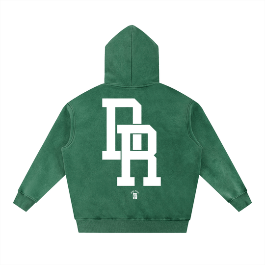 Dominican Republic 🇩🇴 Snow Wash Fleece Oversize Hoodie