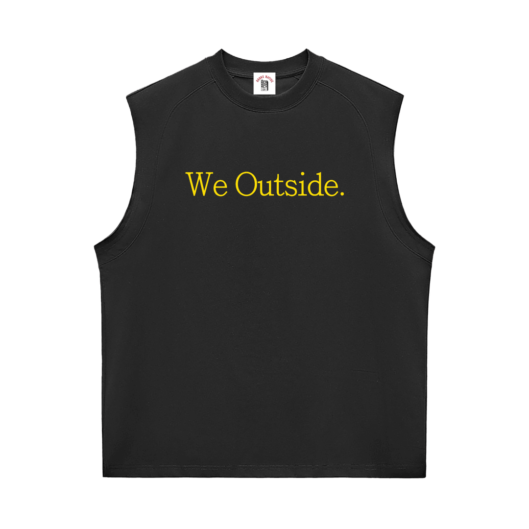 We Outside. Sorona Quick-Dry Cooling Tank Top by Bronx Native for New York summer