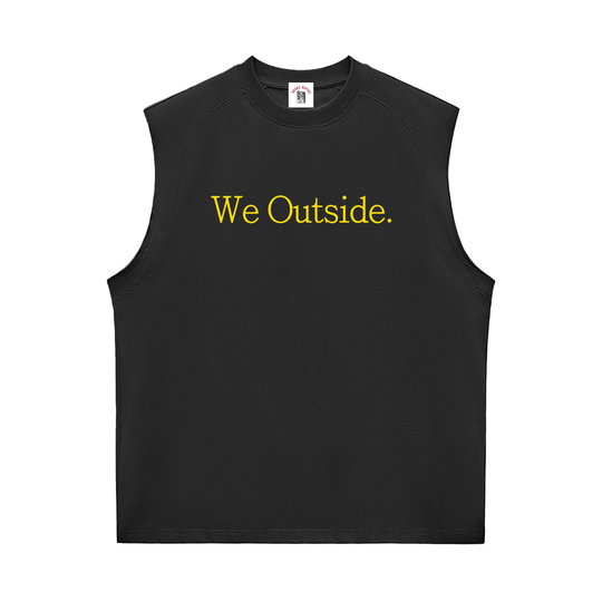 We Outside. Sorona Quick-Dry Cooling Tank Top by Bronx Native for New York summer