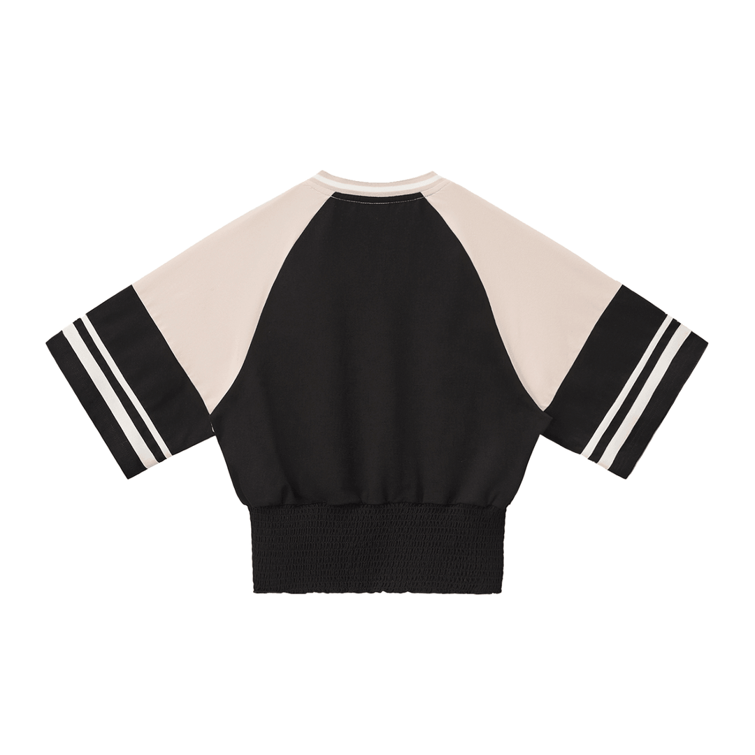 Bronx Basketball 2026 Playoff Edition Women's Color Block Ruched T-Shirt by Bronx Native