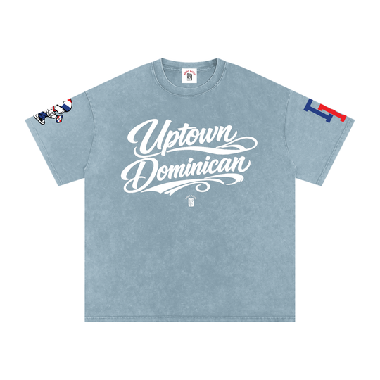 Uptown Dominican Snow Washed Oversized Tee