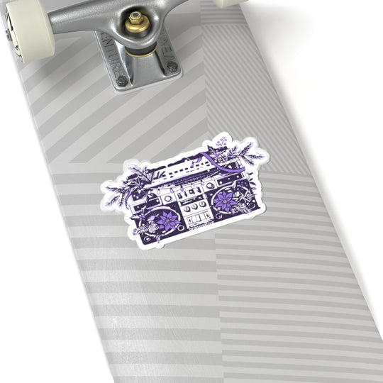 Boom Box Holidays (Purple) Sticker