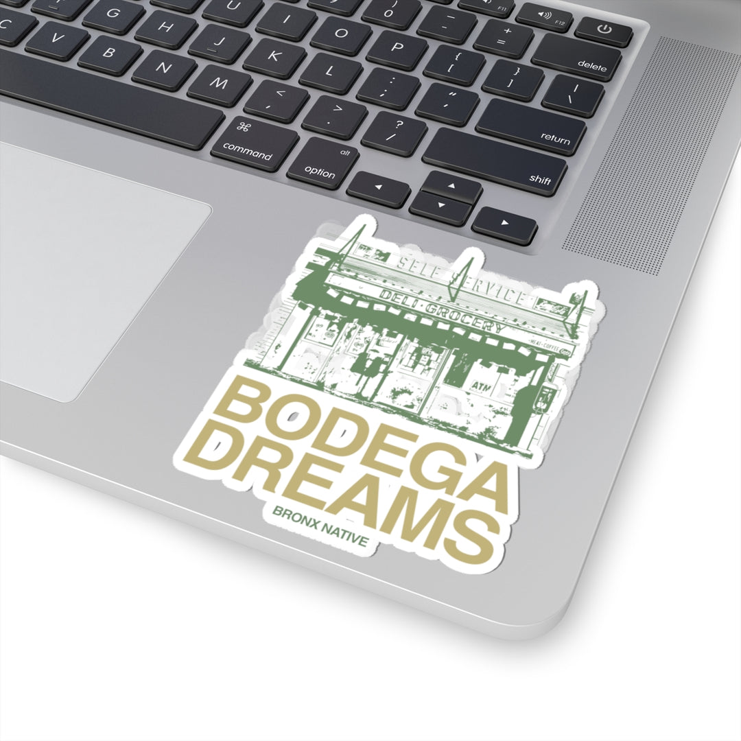 Bodega Dreams Sticker (Green & Gold)