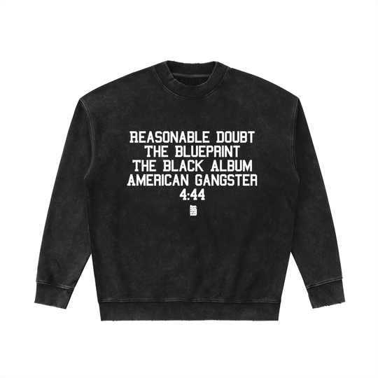 BX x BK 30th Anniversary Drop-Shoulder Crewneck by Bronx Native — BX x BK 30th Anniversary Stadium Series product image