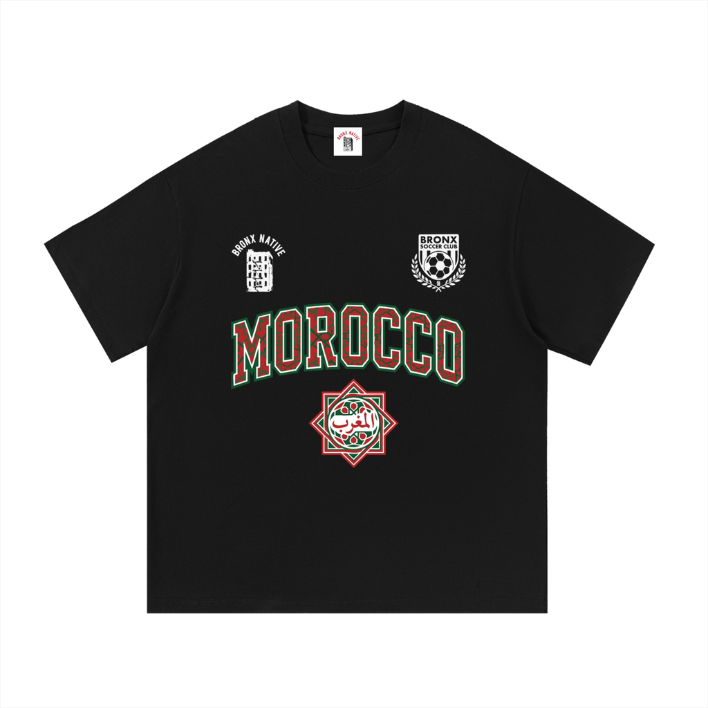 Morocco Essential Soccer Tee | Bronx Native – Bronx Native Shop