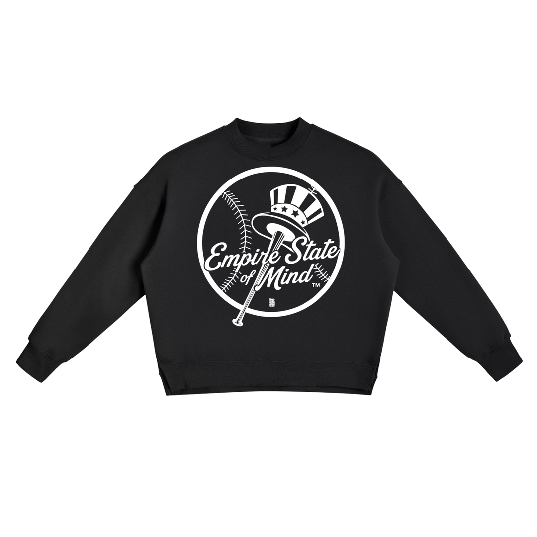 JZ x BX Takeover Fleece Side Slit Crewneck Sweatshirt