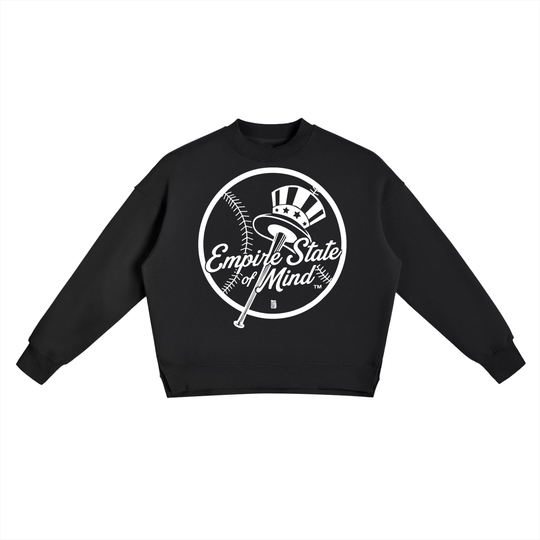 JZ x BX Takeover Fleece Side Slit Crewneck Sweatshirt
