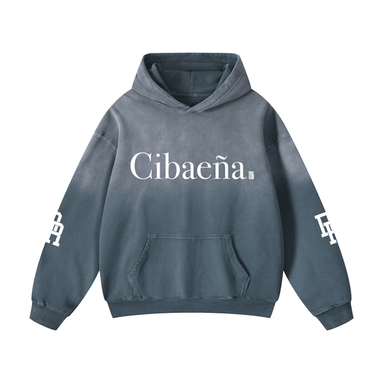 Cibaeña Heavyweight Sunfade Oversized Hoodie