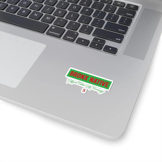 Bronx Native (Apparel, Art, Community, Culture) Sticker Green