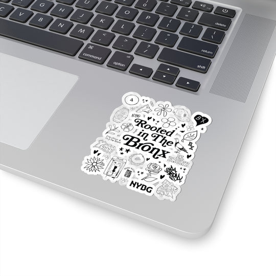 Rooted in the Bronx Sticker (Black)