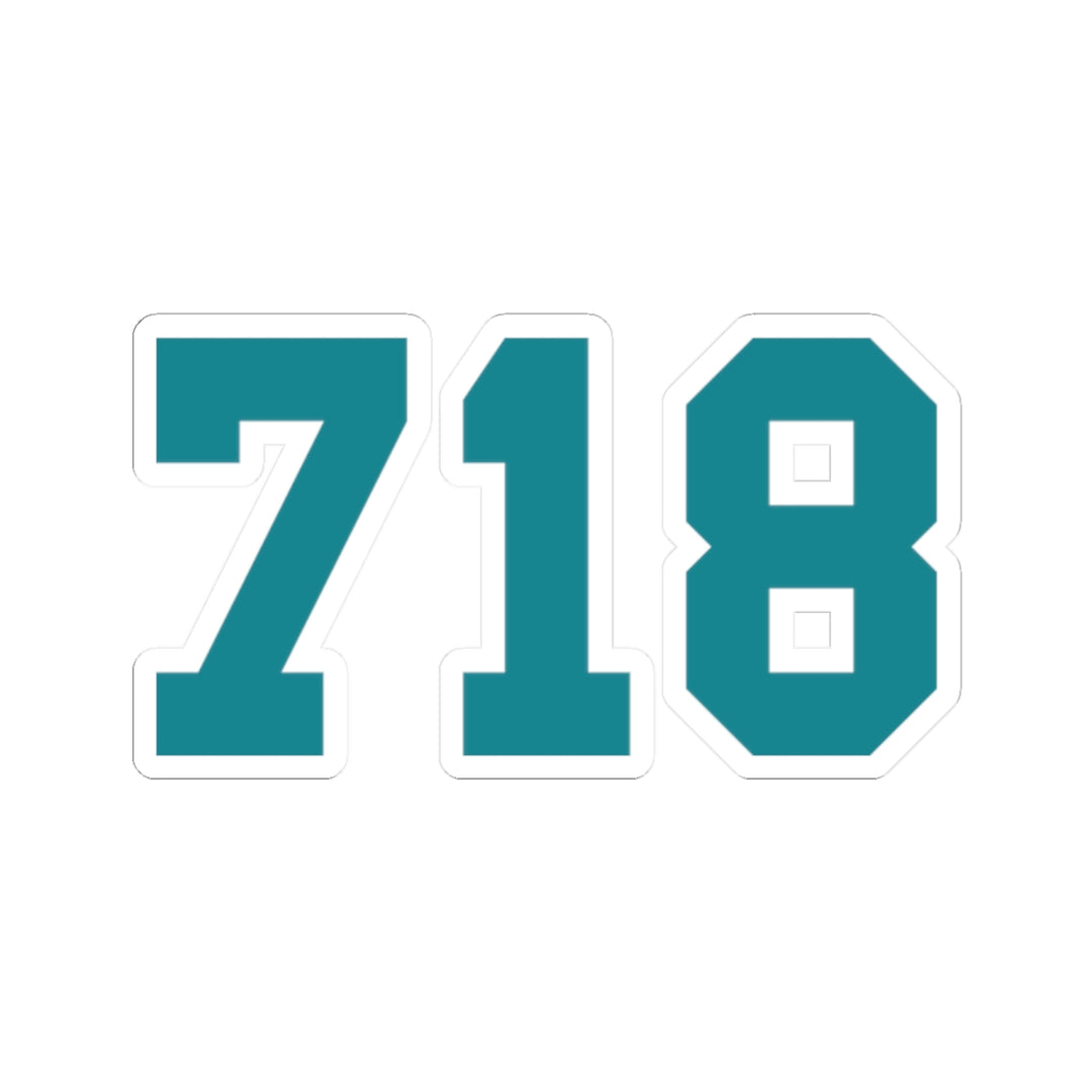 "718" Sticker