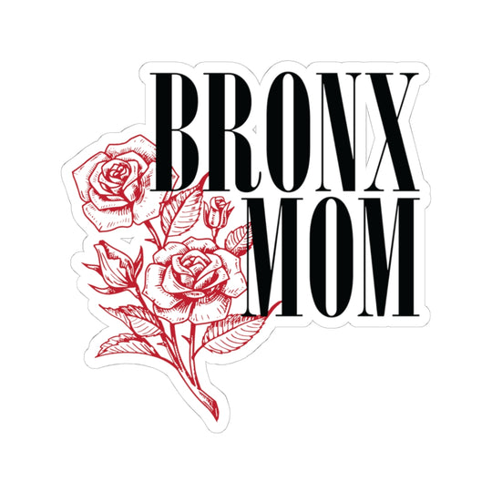 Bronx Mom Flower Sticker