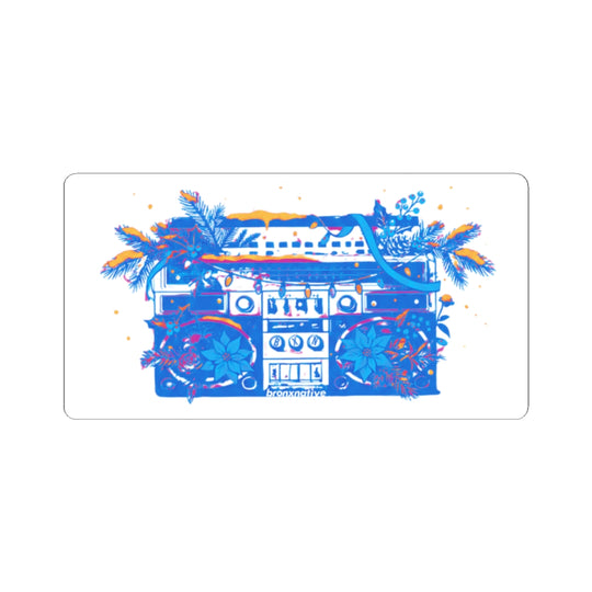 Boom Box Holiday (Neon) Sticker