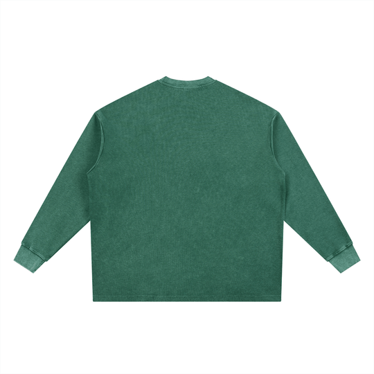 BRONX Mineral Wash Waffle Oversized T-Shirt by Bronx Native for New York summer