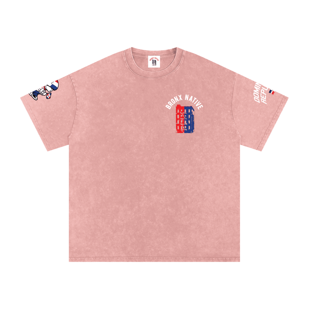 Dominican Made BXN Lim. Ed. Snow Washed Tee by Bronx Native