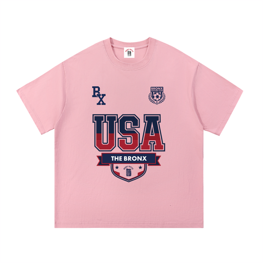 USA x Bronx Native Soccer Essential Cotton T-Shirt product image 1 of 10 by Bronx Native