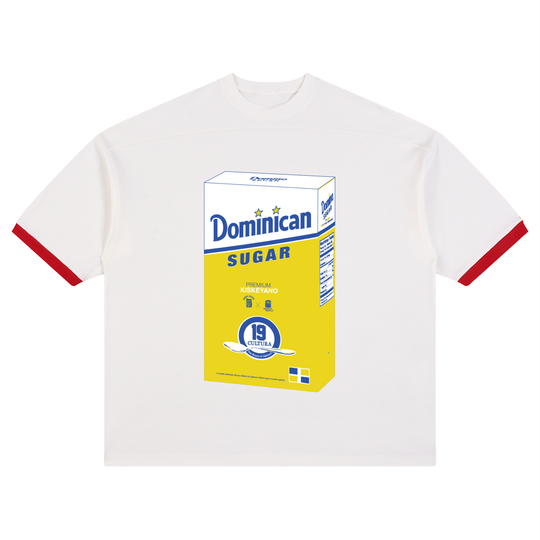 Dominican Sugar Unisex Color Block Drop Shoulder T-Shirt