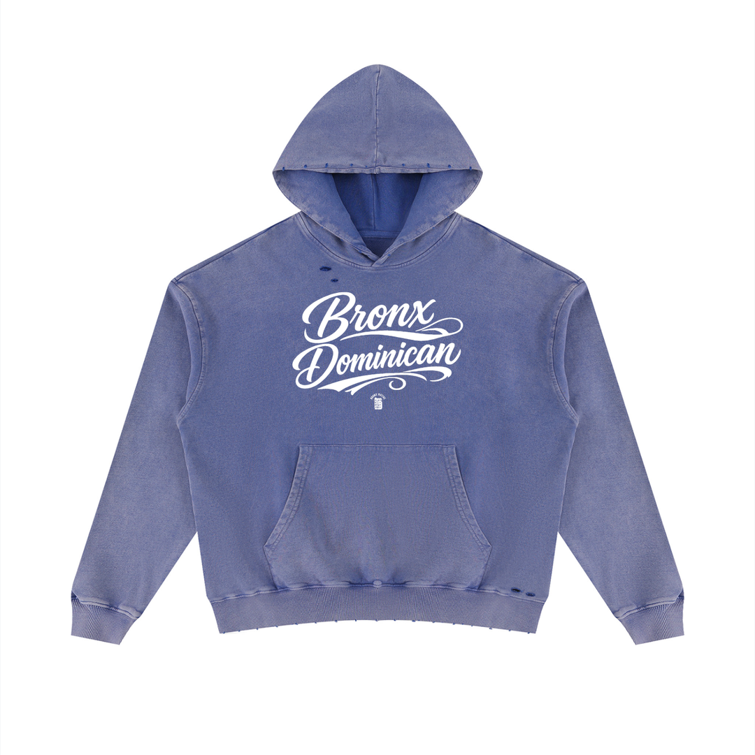 DR Unisex Mineral Wash Distressed Hoodie