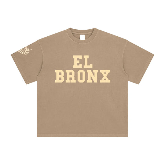 EL BRONX Enzyme Washed T-Shirt