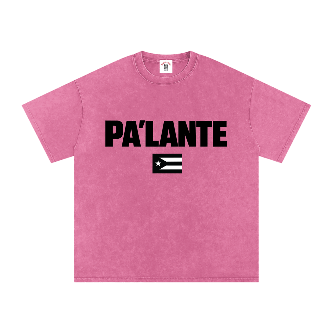 Pa'lante PR Edition Snow Washed Oversized Cotton T-Shirt