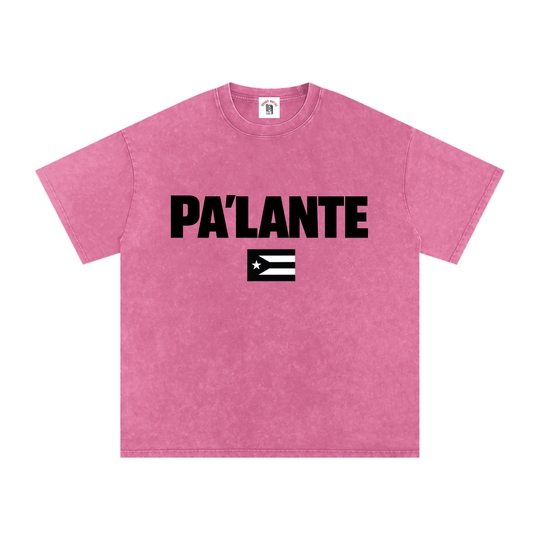 Pa'lante PR Edition Snow Washed Oversized Cotton T-Shirt
