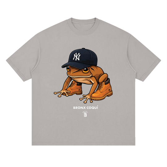 Bronx Coqui PR Edition Streetwear Loose Drop Shoulder T-Shirt