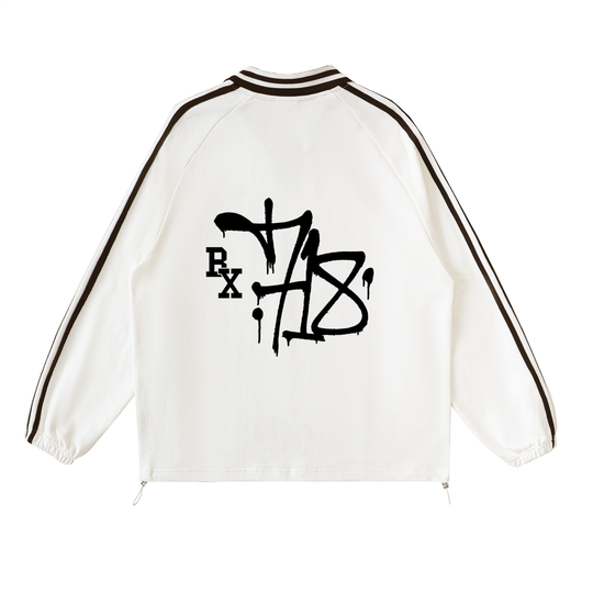 Canada x Bronx Native Soccer Club Contrast Striped Lapel Collar Sweatshirt product image 2 of 2 by Bronx Native