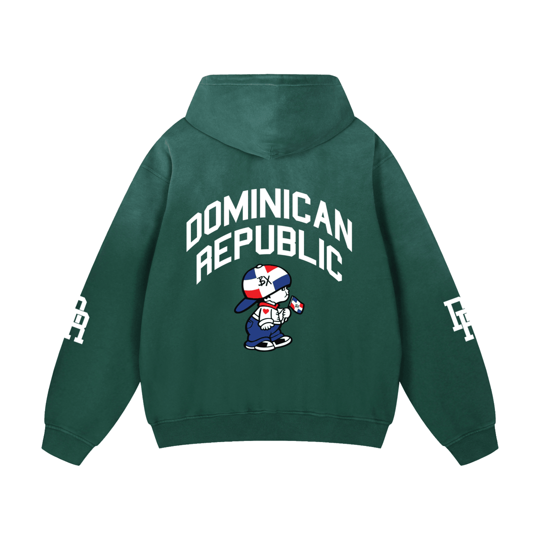 Cibaeña Heavyweight Sunfade Oversized Hoodie
