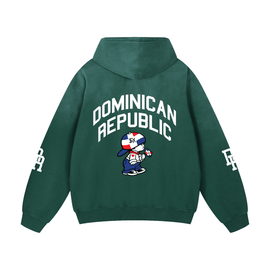 Cibaeña Heavyweight Sunfade Oversized Hoodie