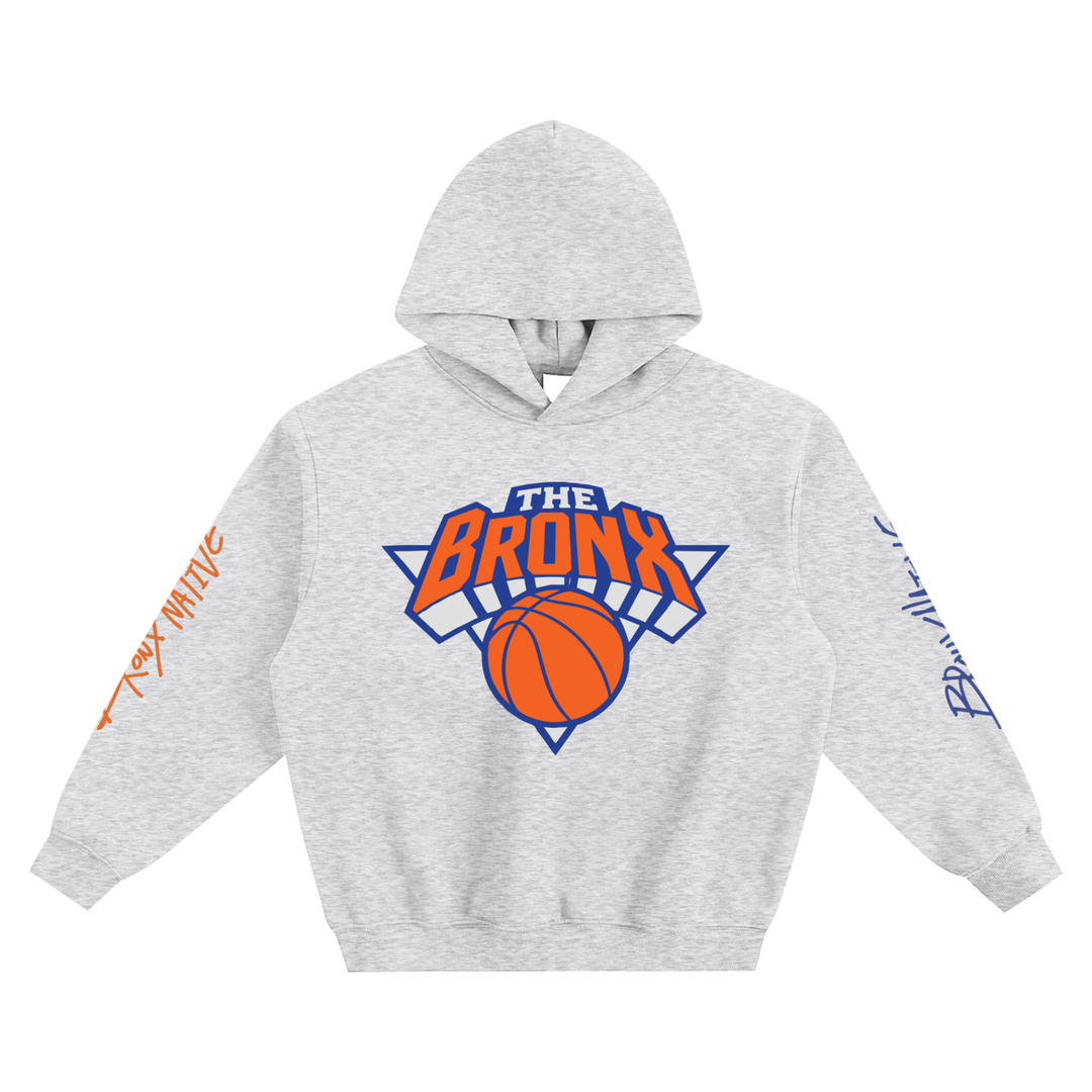 Bronx Basketball 2026 Playoff Edition Fleeced Boxy Hoodie