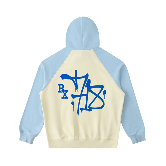 Panama x Bronx Native Soccer Club Color-Block Raglan Sleeve Hoodie product image 2 of 2 by Bronx Native