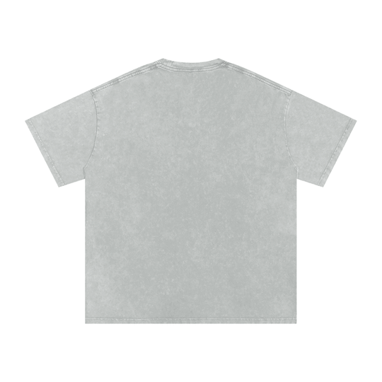 Bad Bunny Bowl Snow Washed Oversized Cotton T-Shirt