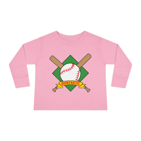 Bronx Native Baseball Toddler Long Sleeve Tee