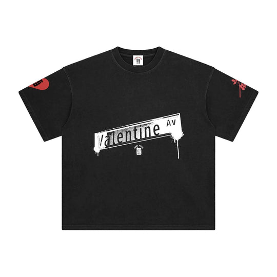 Valentine Ave Lim. Ed. Enzyme Washed T-Shirt