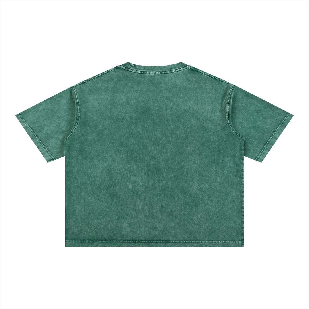 Bronx Alumni Mineral Wash Boxy Cotton T-Shirt