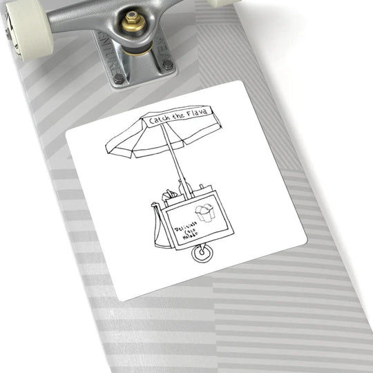 Starter Pack Catch the Flava Cart Bubble Sticker
