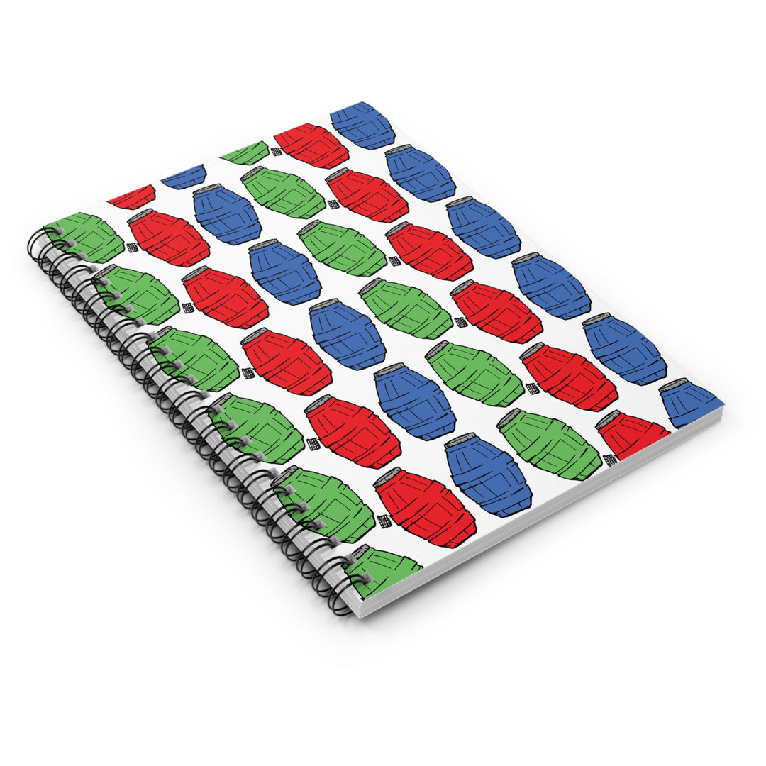 Quarter Water Spiral Journal Notebook
