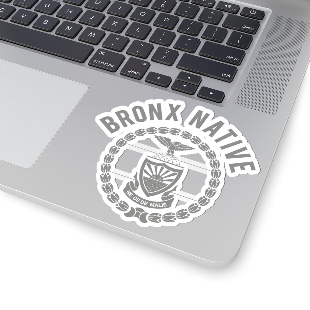 Bronx Native Crest (Silver) Sticker