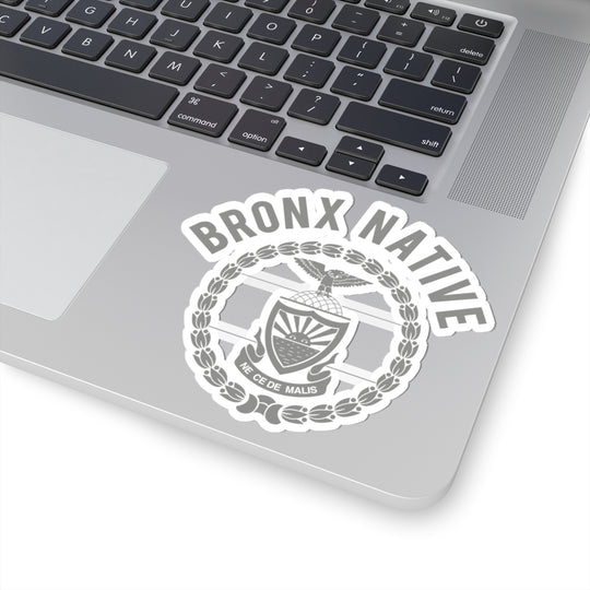 Bronx Native Crest (Silver) Sticker