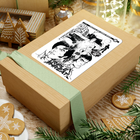 Triple Threat Comic Sticker