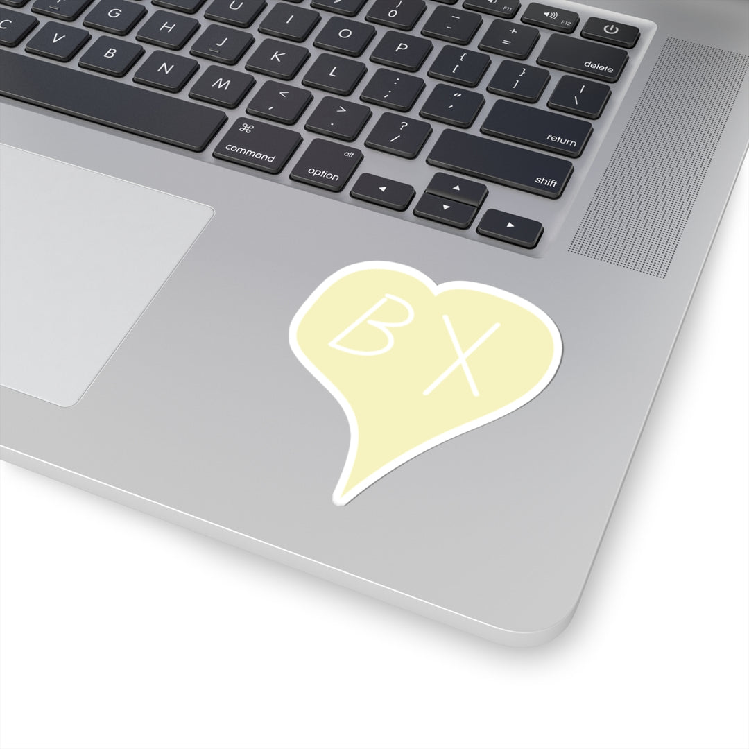 BX Heart Sticker