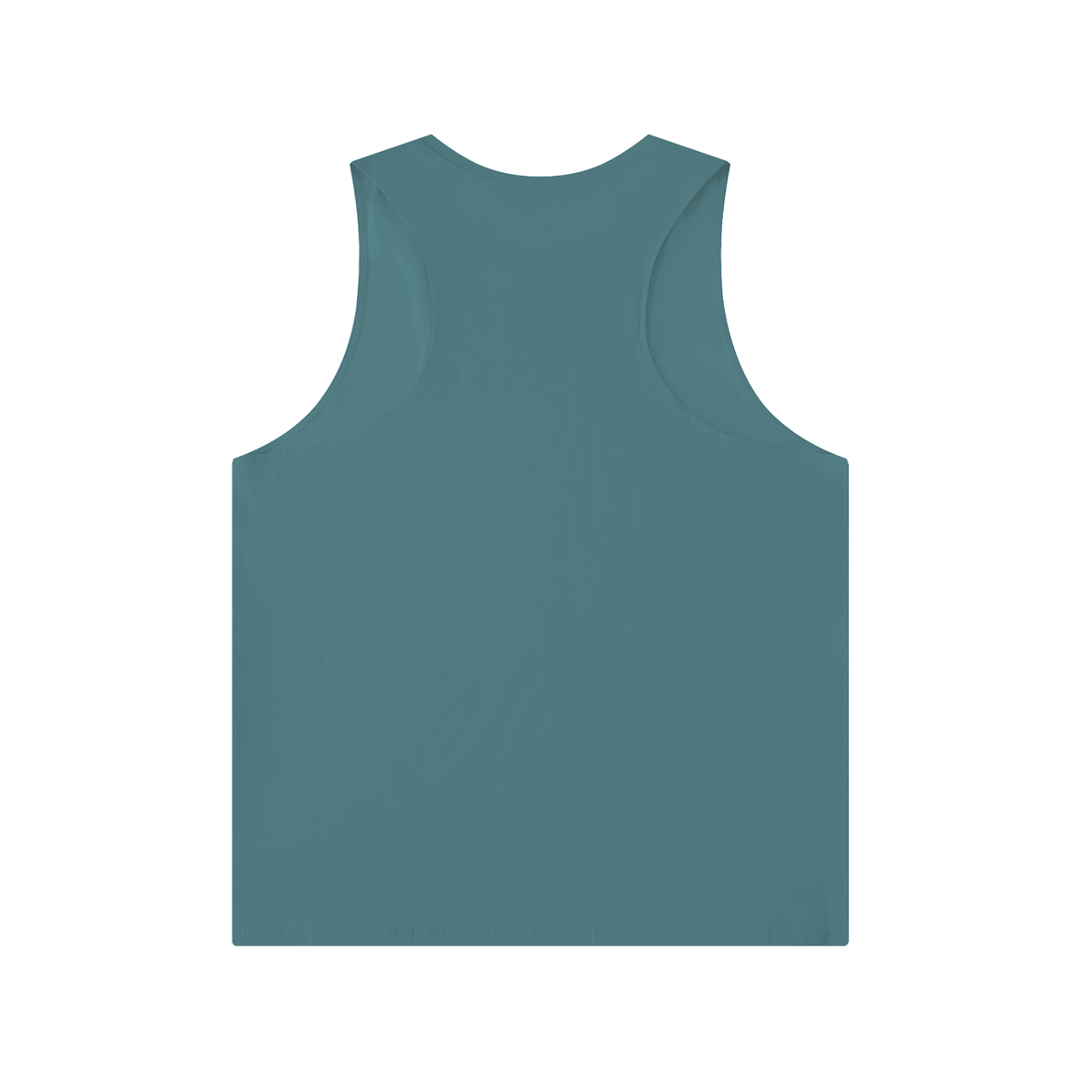South Bronx University (SBU) Men's Solid Color Crewneck Tank Top