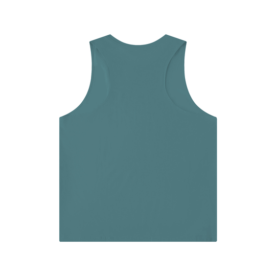 South Bronx University (SBU) Men's Solid Color Crewneck Tank Top